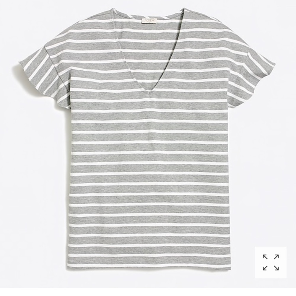 2 for $30 or 1 for $20 — Stripped J Crew V Neck